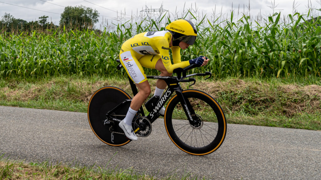 Demi Vollering at the 2023 Tour de France Femmes
